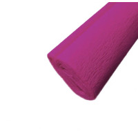 Крепон Folia Crepe paper 50x250 см, 32 г/м2, № 154 Primel Темно-розовый