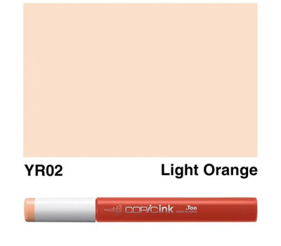 Заправка для маркеров COPIC Ink, YR02 Light orange Оранжевый светлый, 12 мл