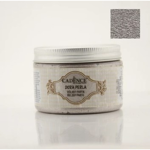 Объемная паста Dora Perla Metallic Relief Paste Cadence, 150 №10 Diamond Бриллиант