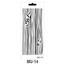 Трафарет серия MU Mix Media Stensil 15х25 см Cadence MU-14