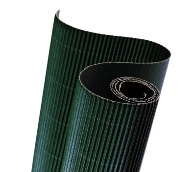 Картон гофрированный Folia Corrugated board E-Flute, 50x70 см, № 58 Fir green Темно-зеленый