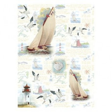 Декупажна карта на рисовому папері Rice Paper А4 Cadenсe Decoupage №283