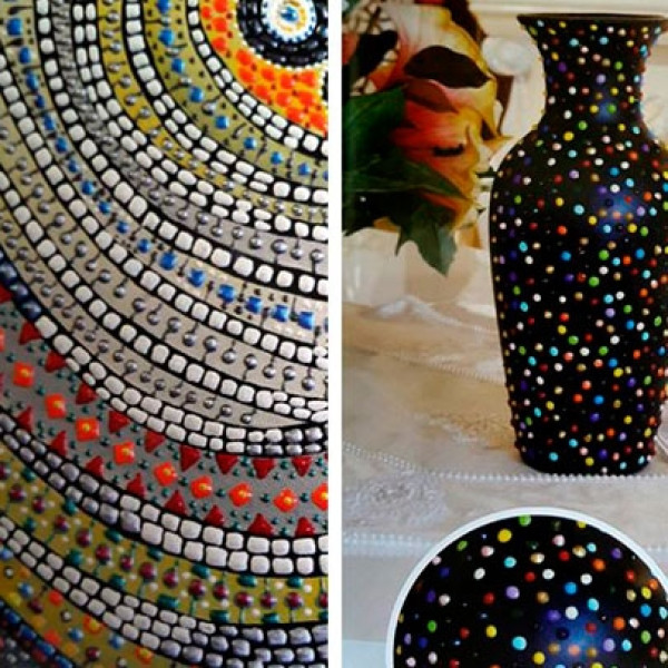 Контур глітерний Cadence Glitter Color, Світле золото, 25 мл