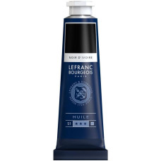 Олійна фарба Чорна слонова кістка Lefranc Fine 40 мл - №269 Ivory black