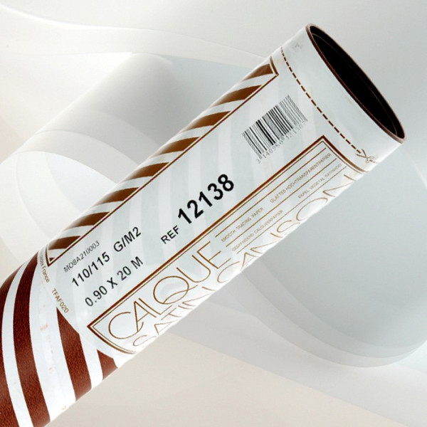 Калька в рулоні CANSON Tracing Paper щільність 110г 0,9x20 м