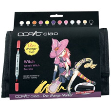 Набір спиртових маркерів Copic Ciao Set Witch, 12 кол в пеналі