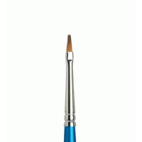 Кисть плоская зауженная синтетика Winsor Newton 555 Cotman Brushes, № 3