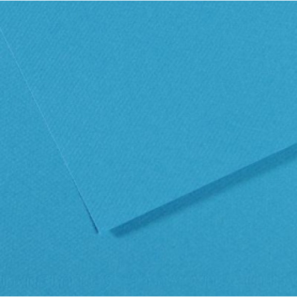 Папір пастельний Canson Mi-Teintes 160 г/м2 50x65 см №595 Turquoise blue Бірюзово-блакитний