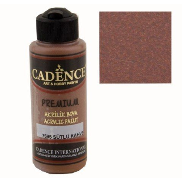 Акрилова фарба Cadence Premium Acrylic Paint 70 мл Молочний коричневий
