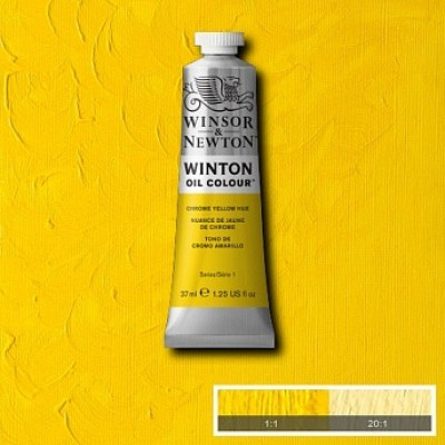 Масляная краска Winsor Newton Winton Oil Colour 37 мл №149 Chrome yellow Хром желтый