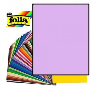Двухсторонний декоративный картон фотофон Folia Photo Mounting Board 300 г/м2,50x70 см №31 Pale lilac Пастельно-лиловый