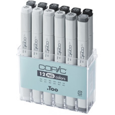 Набір спиртових маркерів Copic Classic Set Neutral Grey, 12 шт