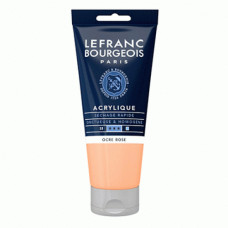Акрилова фарба Lefranc Fine Acrylic Color 80 мл, 817 Pink ochra Рожева охра