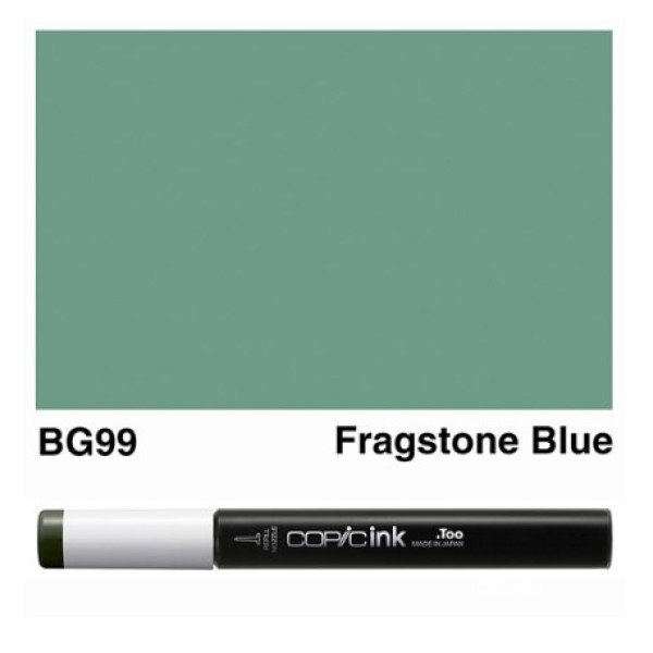 Заправка для маркерів COPIC Ink, BG99 Flagstone blue Болотно-синій, 12мл