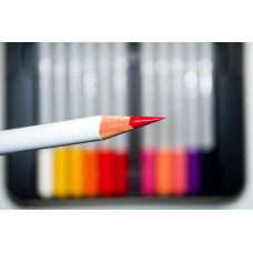 Набор цветных карандашей Colection Coloured Pensil, 12 цветов, металлический пенал, Winsor Newton