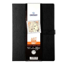 Блокнот скетчбук для нарисів Canson Art Book 180, 96 г/м2, 14х21, 6 см, 80 листів