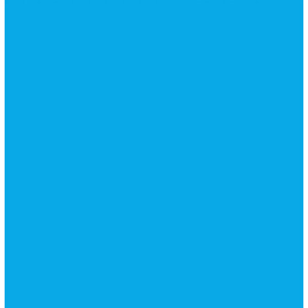 Папір Folia Tinted Paper 130 г/м2, 20х30 см №33 Pacific blue Блакитний
