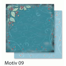Дизайнерський папір Folia Design Papers Christmas Різдво 190 г/м2, 30,5x30,5 см №09