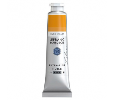 Масляная краска Lefranc Extra Fine 40 мл № 194 Sahara yellow Желтая Сахара