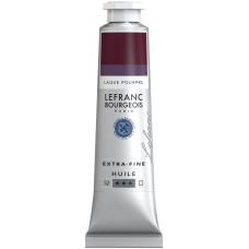 Масляная краска Lefranc Extra Fine 40 мл № 349 Purple Lake Краплак Фиолетовый