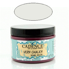 Крейдяна акрилова фарба Cadence Very Chalky Home Decor, 150 мл, Білий