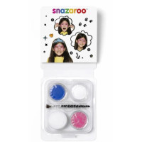 Набір фарб для гриму Mini Face Paint Chick 3x3,75 мл, Жовтий, Червоний, Білий