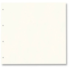 Folia картон для альбому 68210 Ring Binder dividers 300 гр, 31x32,5 см 15 шт , # 01 Pearl white Мол арт 64901