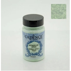 Акрилова фарба з мармуровим ефектом непрозора Marble Effect Paint Opaque Cadence №25, Світло-зелений, 90 мл