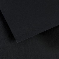 Папір пастельний Canson Mi-Teintes, 160 г/м2, A4 №425 Black Чорний