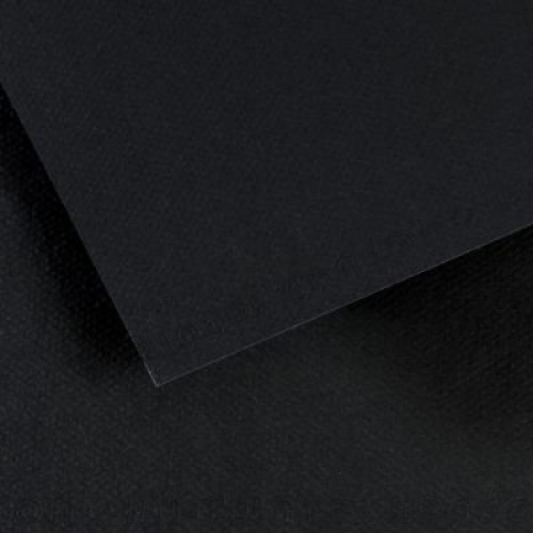 Бумага пастельная Canson Mi-Teintes, 160 г/м2, A4 №425 Black Черный