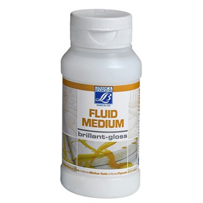 Глянцевый медиум, Gloss Fluid medium, 120 мл
