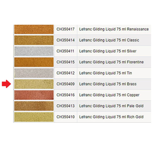 Рідка позолота Gilding liquid 75 мл Brass
