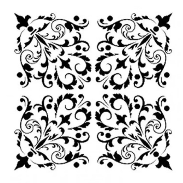 Трафарет Cadence KA Stensil, 22*22 см, KA-46