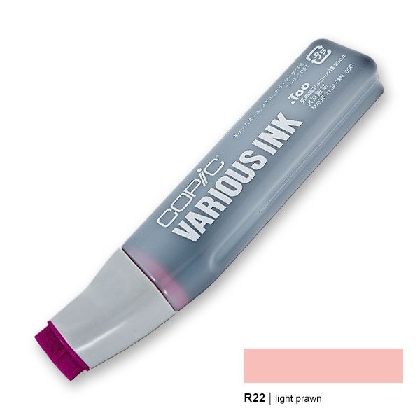 Чорнило Copic Various Ink для маркерів R-22 Light prawn (Розова креветка)
