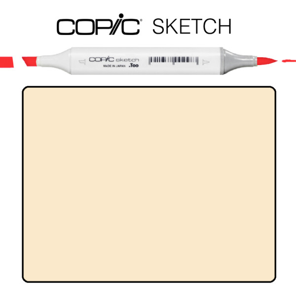 Маркер Copic Sketch E-21 Soft Sun Ніжне сонце