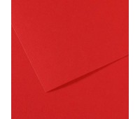 Папір для пастелі Canson Mi-Teintes, №506 Червоний Poppy red, 160 г/м2, 75x110 см