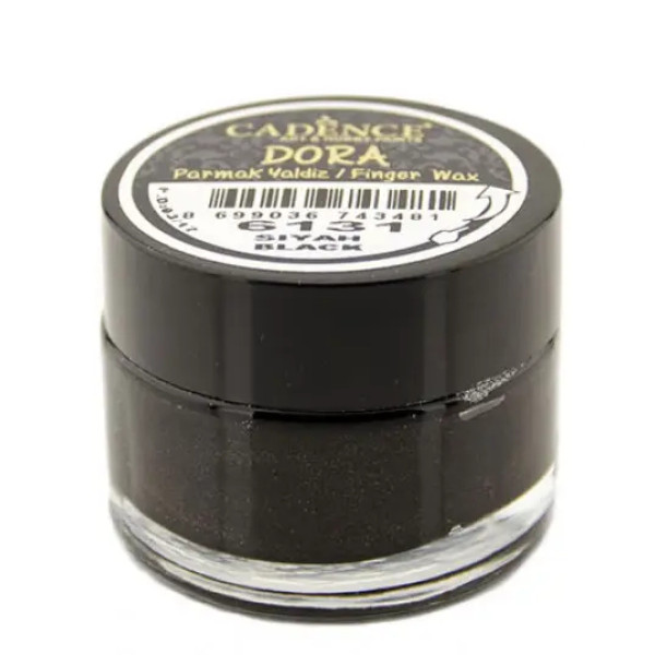 Воск для золочения Dora Wax Cadence 20 мл, Чёрный