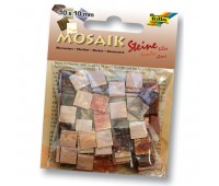 Мозаїка Folia мармурова Marbled, 45 г/м2, 10x10 мм, 190 шт № 01 Red Червоний