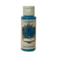 Краска витражная матовая Cadence Style Matt Enamel, 59 мл, № 371, Турецкий синий