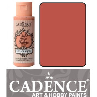 Краска по ткани Cadence Style Matt Fabric Paint, 59 мл, Коралловый