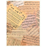Декупажная карта на рисовой бумаге Rice Paper Decoupage Cadence, №3, №191