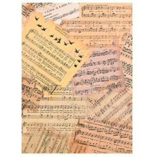 Декупажная карта на рисовой бумаге Rice Paper Decoupage Cadence, №3, №191