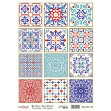 Декупажна карта на рисовому папері Rice Paper Decoupage Cadence, №4, №713