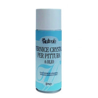Лак для живопису Vernis spray Crystal, глянсовий, 400 мл, Divolo