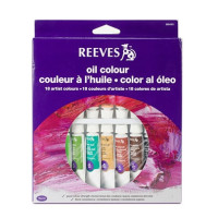 Масляные краски Reeves Oil colour Set, 18 цветов, 10 мл арт 8594301