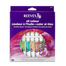 Олійні фарби Reeves Oil colour Set, 18 кольорів, 10 мл арт 8594301