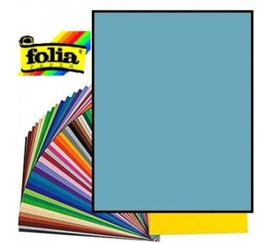 Картон Folia Photo Mounting Board 300 г/м2, A4, №30 Sky blue Небесно-голубой