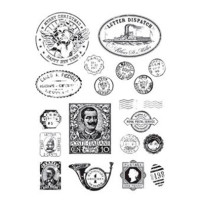 Натирка чорно-біла Cadence 25*35 см, R-315