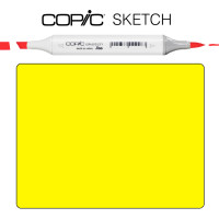 Маркер Copic Sketch Y-08 Acid yellow Насыщенный жёлтый