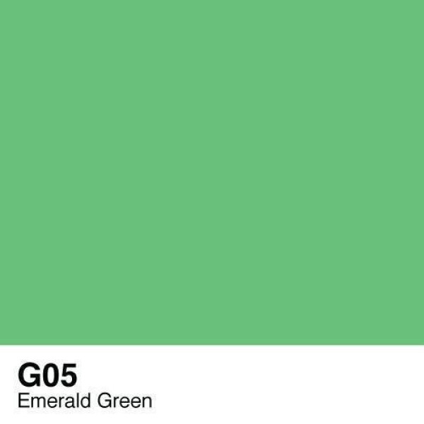 Чорнило для заправки маркерів Copic Various Ink G-05 Emerald green Смарагдовий зелений